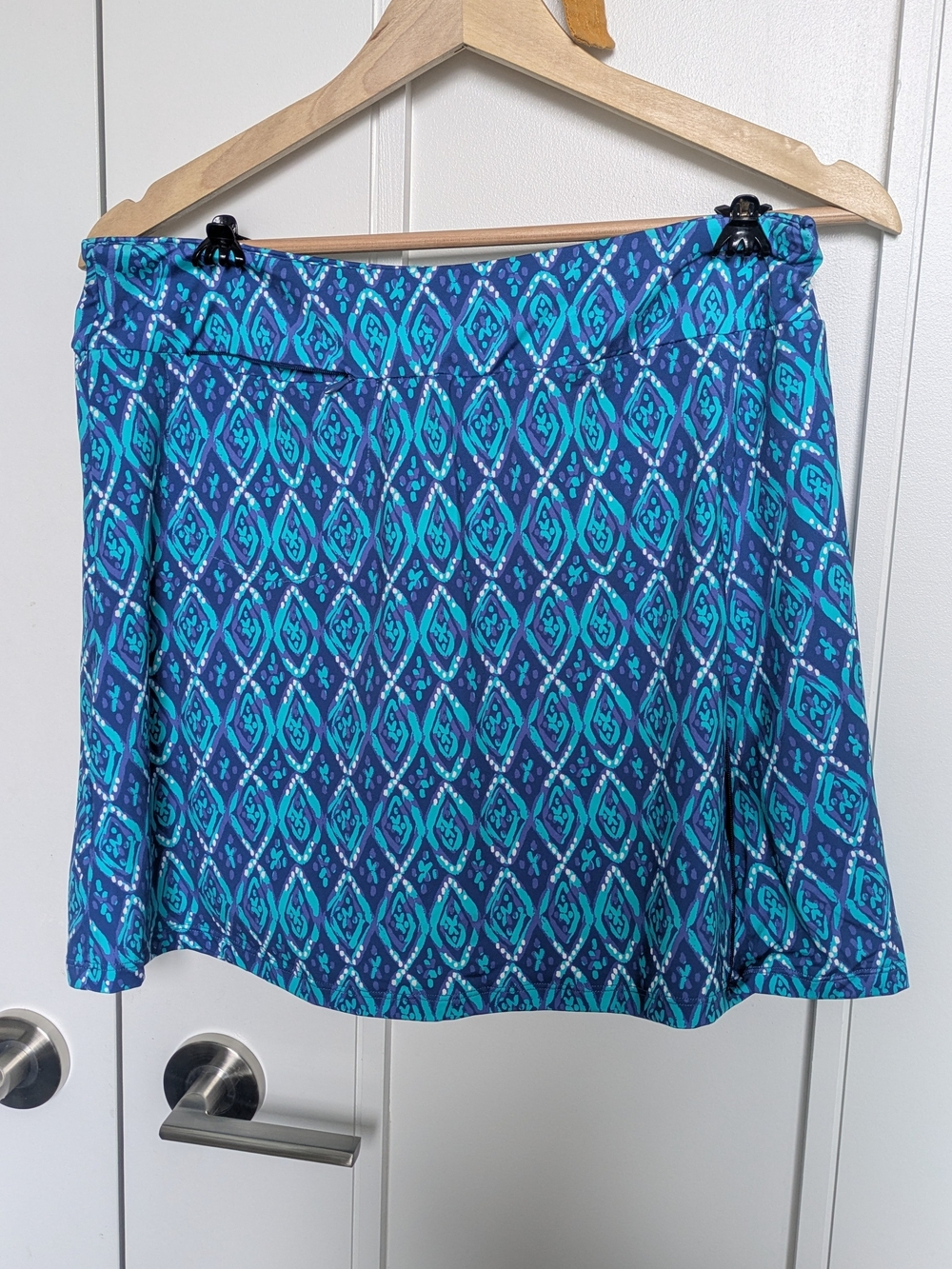 NWT Blue & Teal Printed A-Line Women's Swimsuit